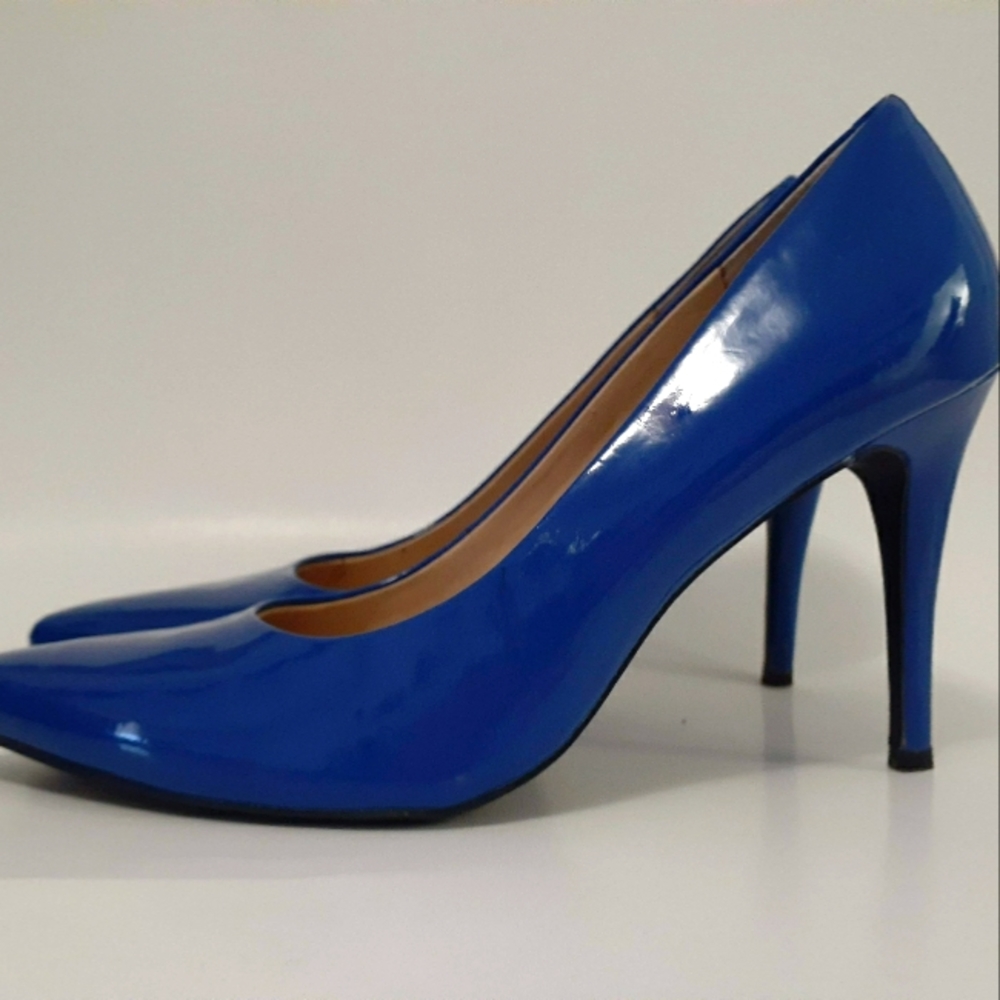 Blue heels Nine West